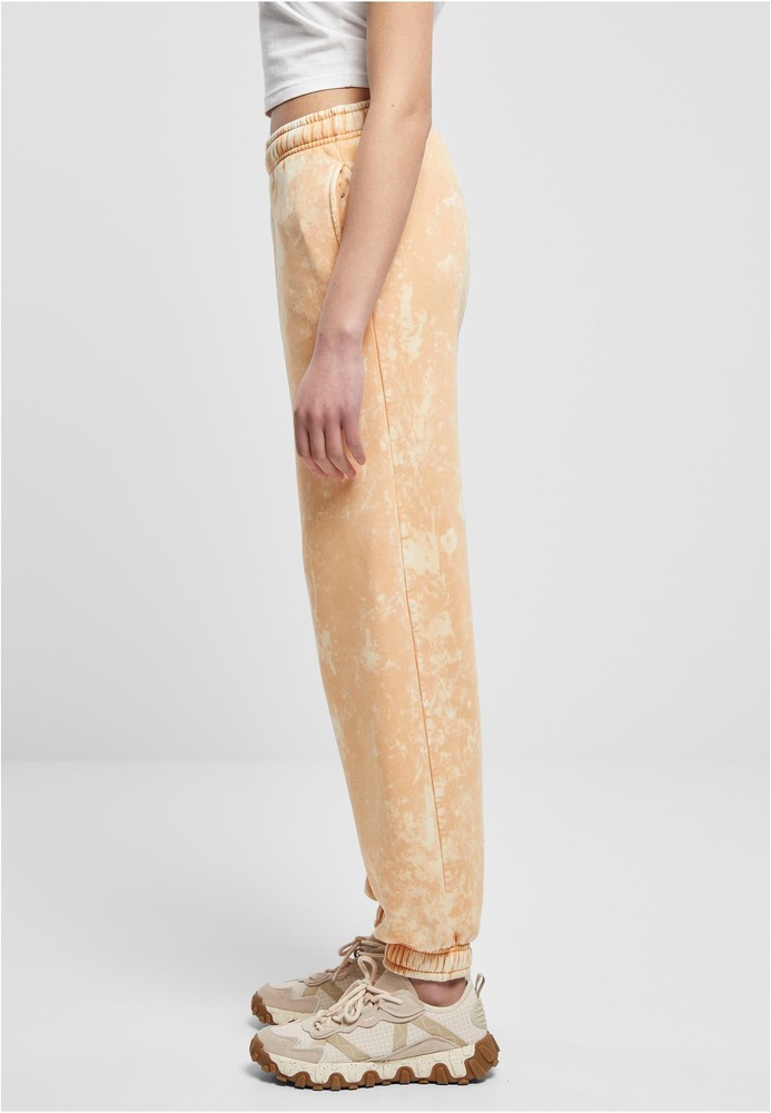 UrbanClassicsDamenHoseLadiesTowelWashedSweatPantsPaleorange-3XL