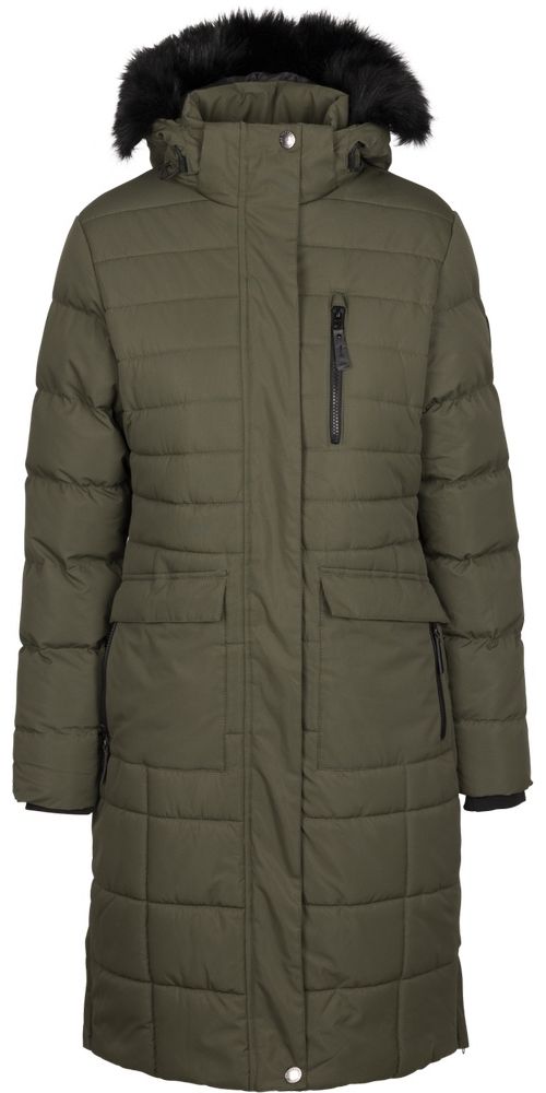 TrespassDamenWinterjackeSashaCasualJacketDarkVine-XXS