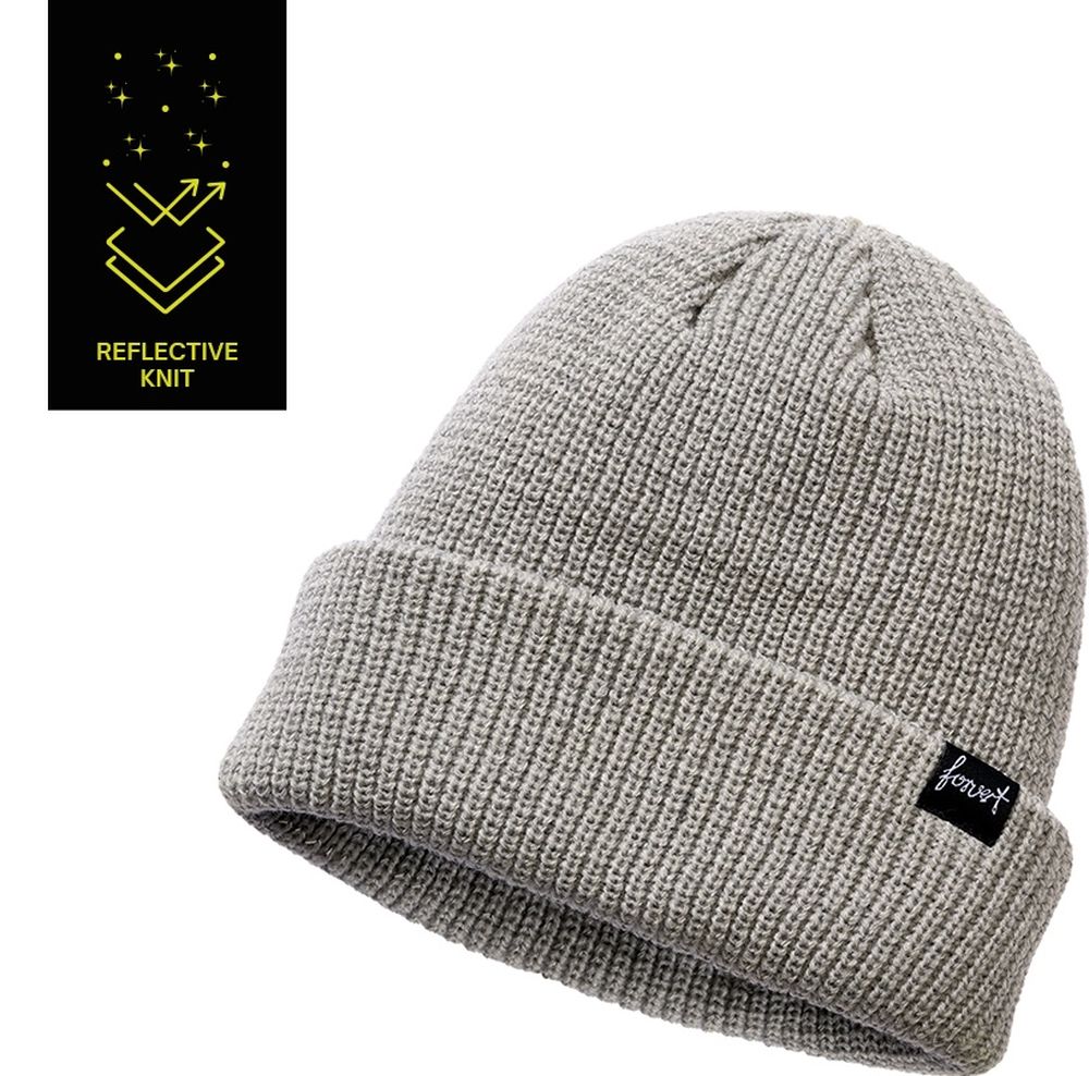 BranditForvertVailReflectiveBeanie8686HeatherGrey