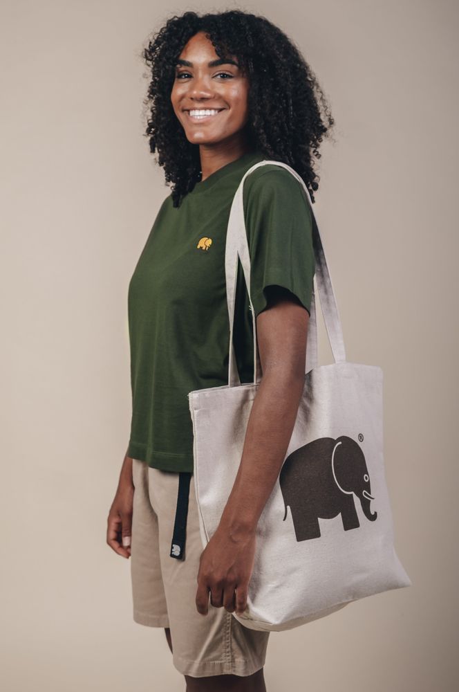 TrendsplantDamenT-ShirtWomensOrganicEssentialT-ShirtKombuGreenGreen-XS