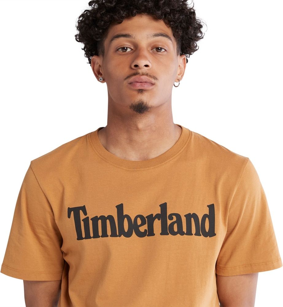 TimberlandT-ShirtTFOWordmarkLogoShortSleeveTee0A2BRNWheatBoot-M