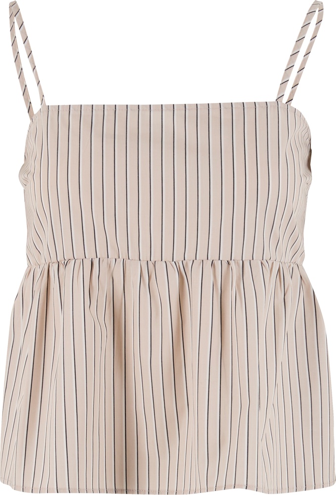 UrbanClassicsDamenLadiesStripedCottonCamiTopTB7531