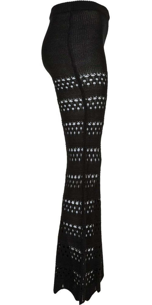 UrbanClassicsDamenLadiesFlaredCrochetKnitLeggings