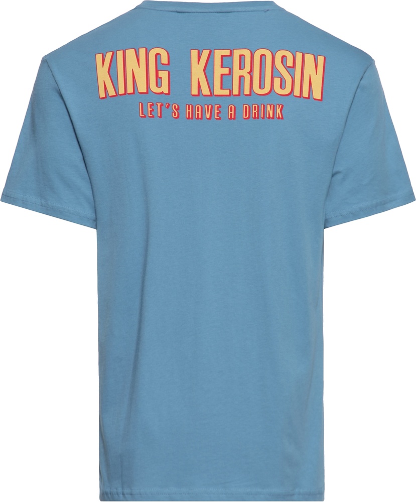 KingKerosinT-ShirtContrastSeamDrinkersKKU41059