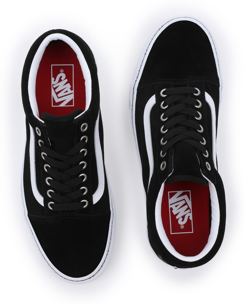 VansUnisexLifestyleClassicFTWSneakerOldSkoolAiming4YourHeartBlackWhite-35