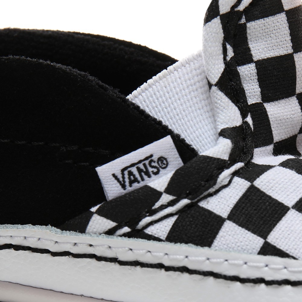 VansKinderKidsLifestyleClassicFTWSneakerInSlip-OnVCribCheckerBlackTruewhite