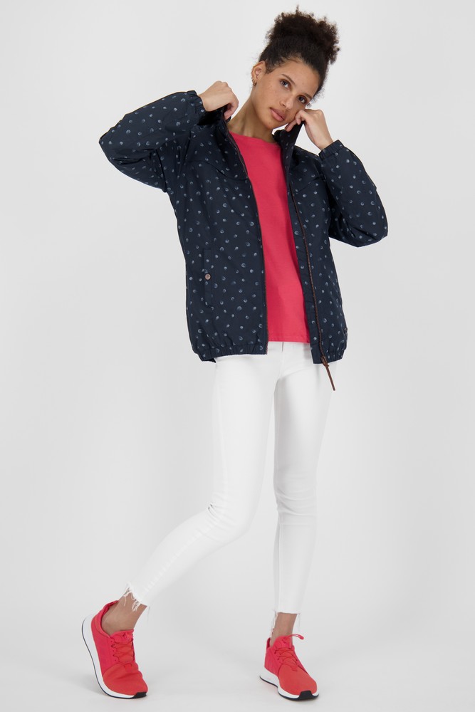 AlifeKickinDamenJackeBlackMambaAKBJacketMarine