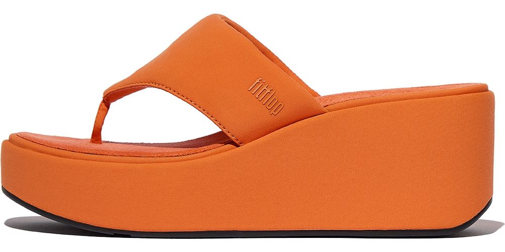 FitFlopDamenFlipFlopsPlatfformsWedgeToe-PostSandalsJF8