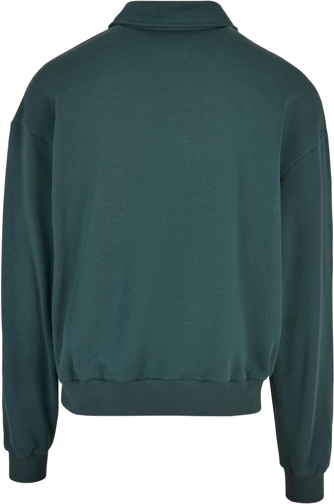 UrbanClassicsSweatshirtShirtCollarCrewBottlegreen-3XL