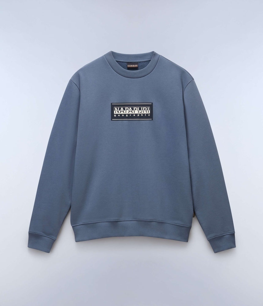 NapapijriSweatshirtB-BoxLogoCNP0A4I1AStormyWeat-XS