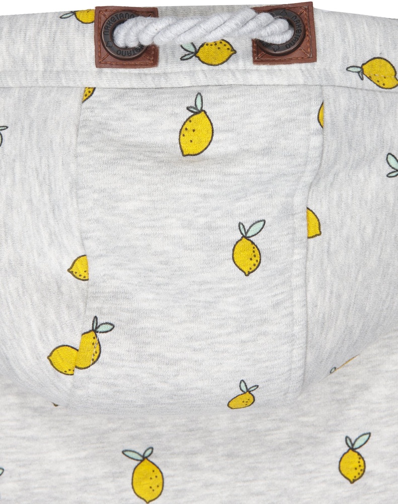 NaketanoDamenHoodieBrazzo1801-0301AlloverCitronsGrey-XS