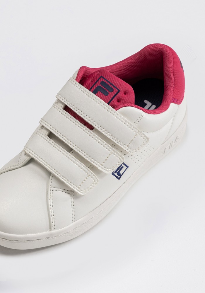 FilaKinderUnisexTennisSneakerCrosscourt2NtKidsWhite-Carmine-28
