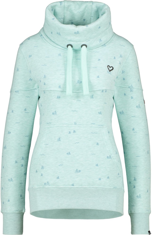 AlifeKickinDamenSweatshirtKragenSunshineAKB32022-2302