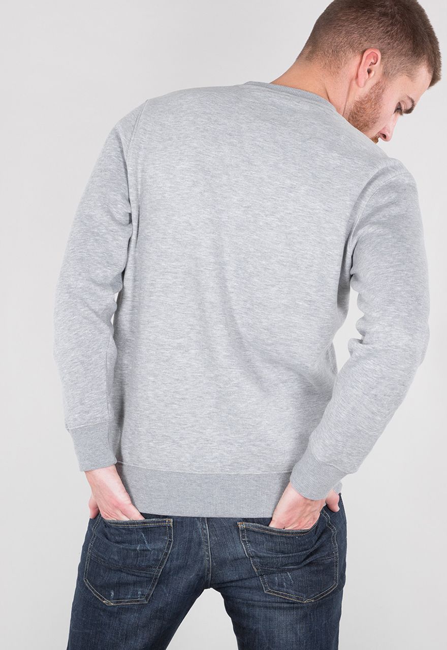 AlphaIndustriesBasicSweaterHoodiesSweatshirtsGreyHeather-XXL
