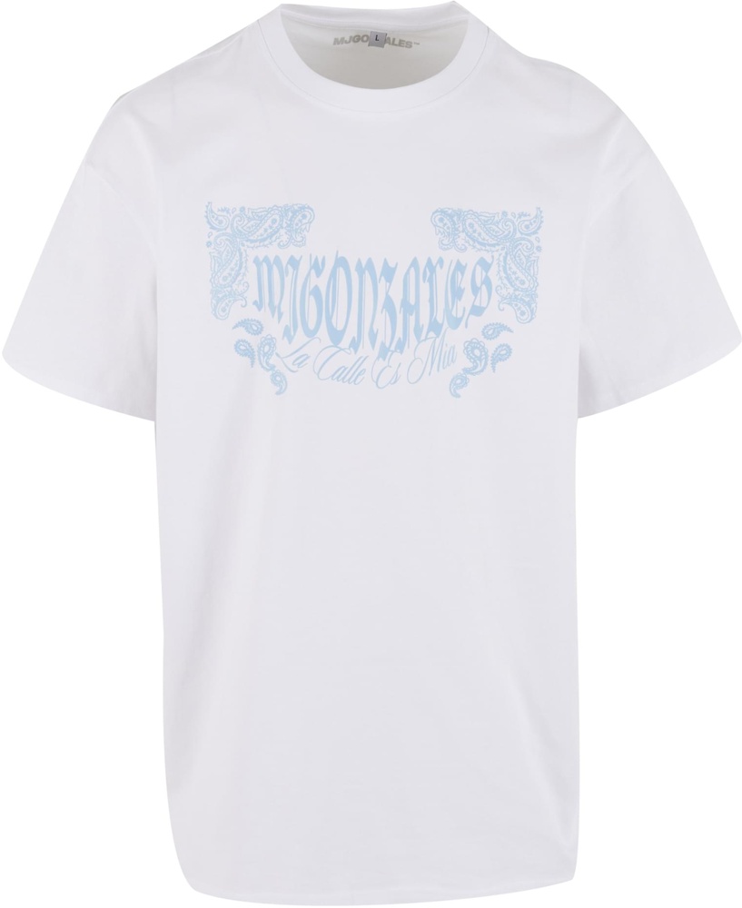 MJGONZALEST-ShirtMJGHeavyOversizedTeeTheStreetIsMineMJG12157White-3XL