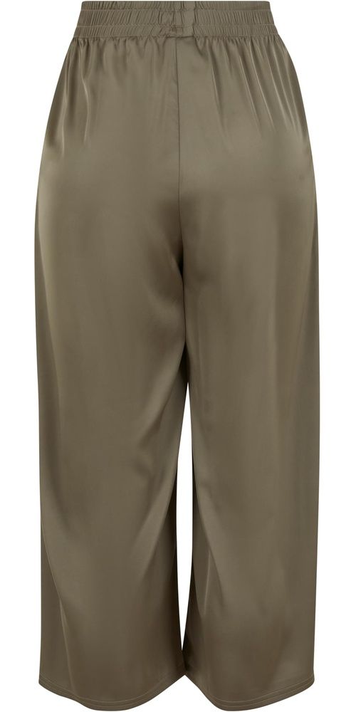 UrbanClassicsDamenLadiesSatinWideLegCulotteTB7488Paleolive-3XL