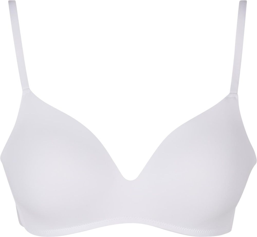 UrbanClassicsDamenbgelloserBHLadiesBasicPaddedBra2-PackTB7654ABlackWhite-70A