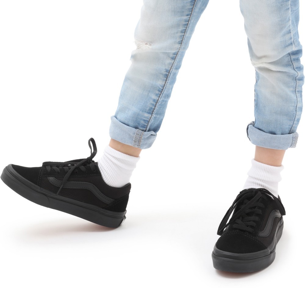 VansYouthUnisexKidsLifestyleClassicFTWSneakerUyOldSkoolBlkBlk-32