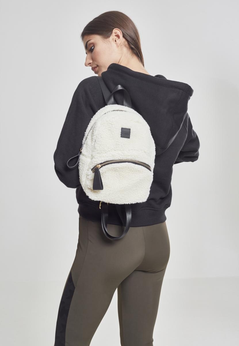 UrbanClassicsTascheSherpaMiniBackpackOffwhite