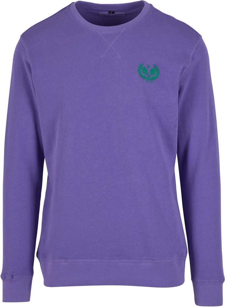 MisterTeeCourtsideSportsEmbLightCrewSweatshirtMT3923