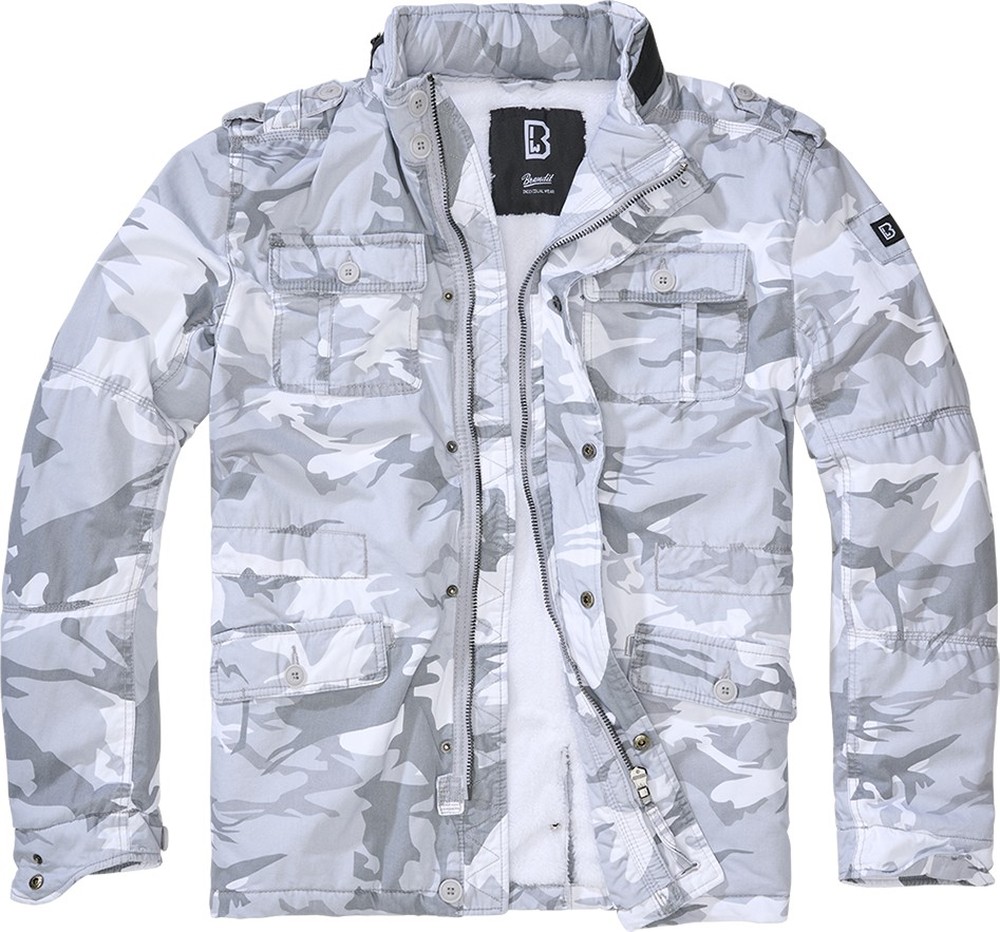 BranditHerrenJackeBritanniaWinterJacketBlizzardCamo-S