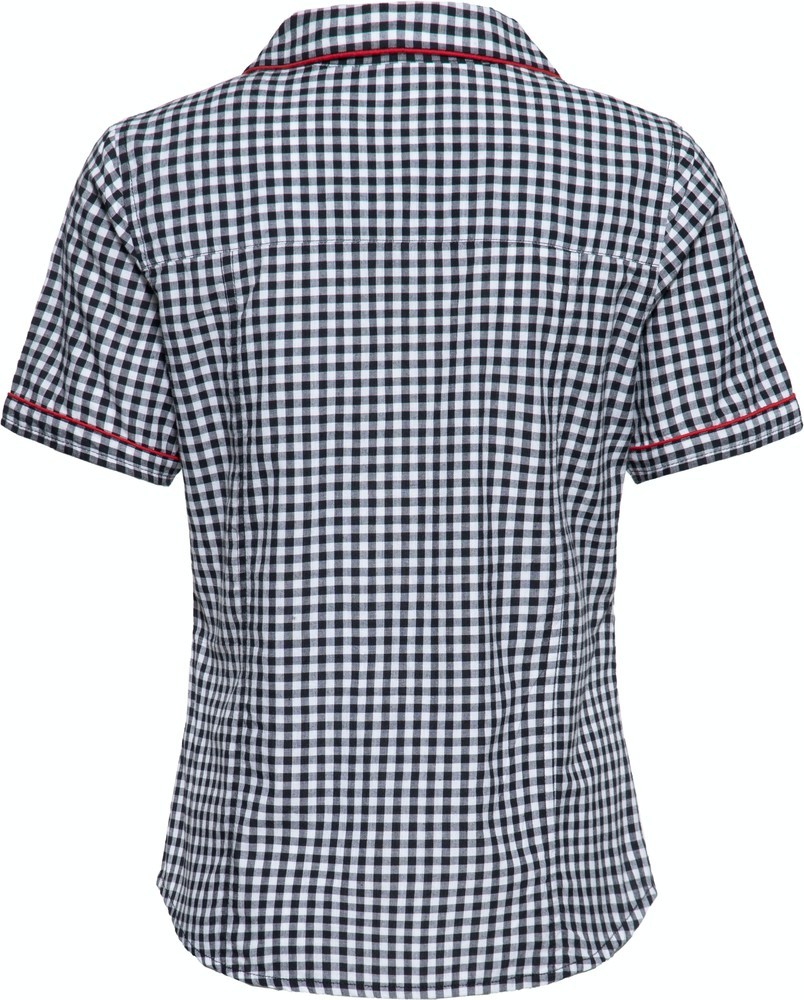 QueenKerosinDamenRetroHemdbluse