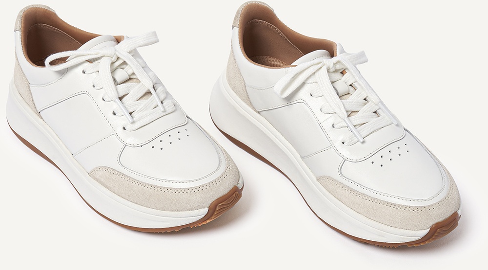 FitFlopDamenSneakersF-ModeLeatherSuedeFlatformFR1