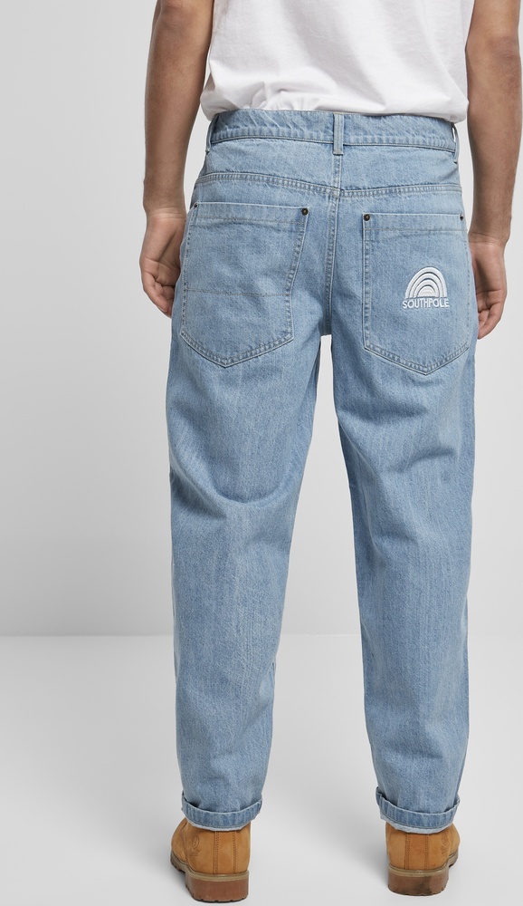 SouthpoleHose3DEmbroideryDenimRetroMidblue-30