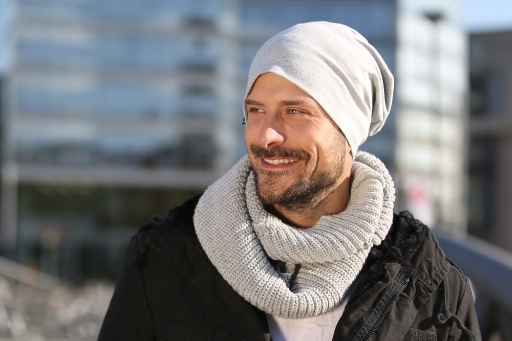 BranditSchalLoopKnitted7003Silvergrey