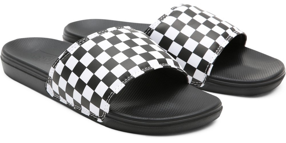 VansHerrenMenActionSportsSurfFTWSneakerMnLaCostaSlide-OnCheckerboardTruwhtBlk