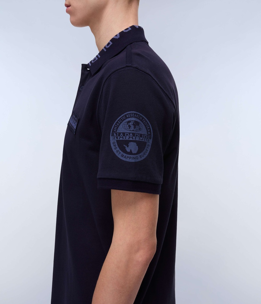NapapijriPoloShirtE-Amundsen1NP0A4IN9BlueMarine-XS