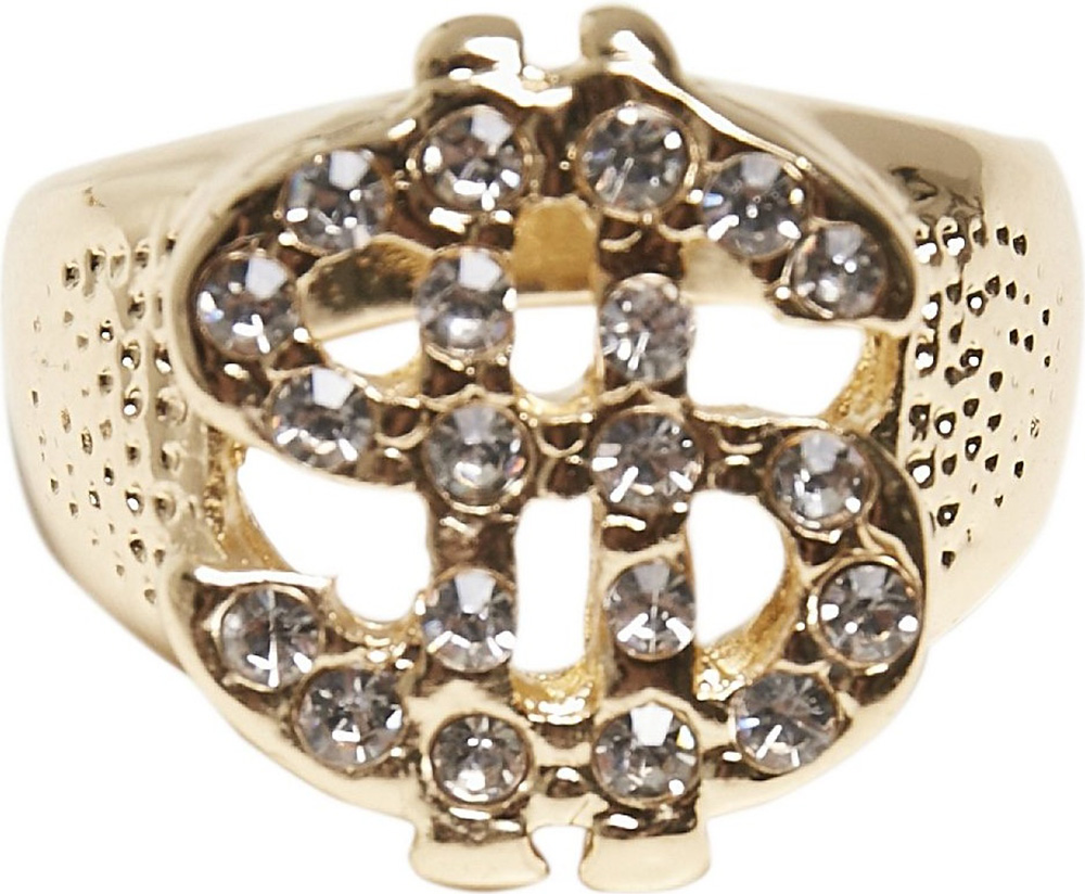 UrbanClassicsDollarRing3-PackGold