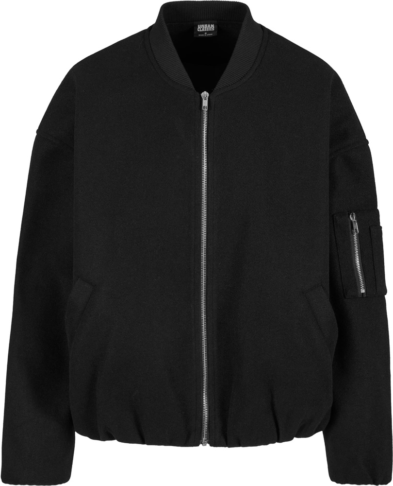 UrbanClassicsDamenJackeLadiesFauxWoolBomberJacketTB8107