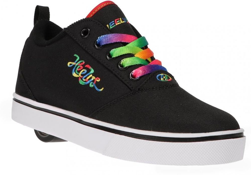 HeelysKinderSneakerPro20AHE100771HE133BlackRainbowCursive-34