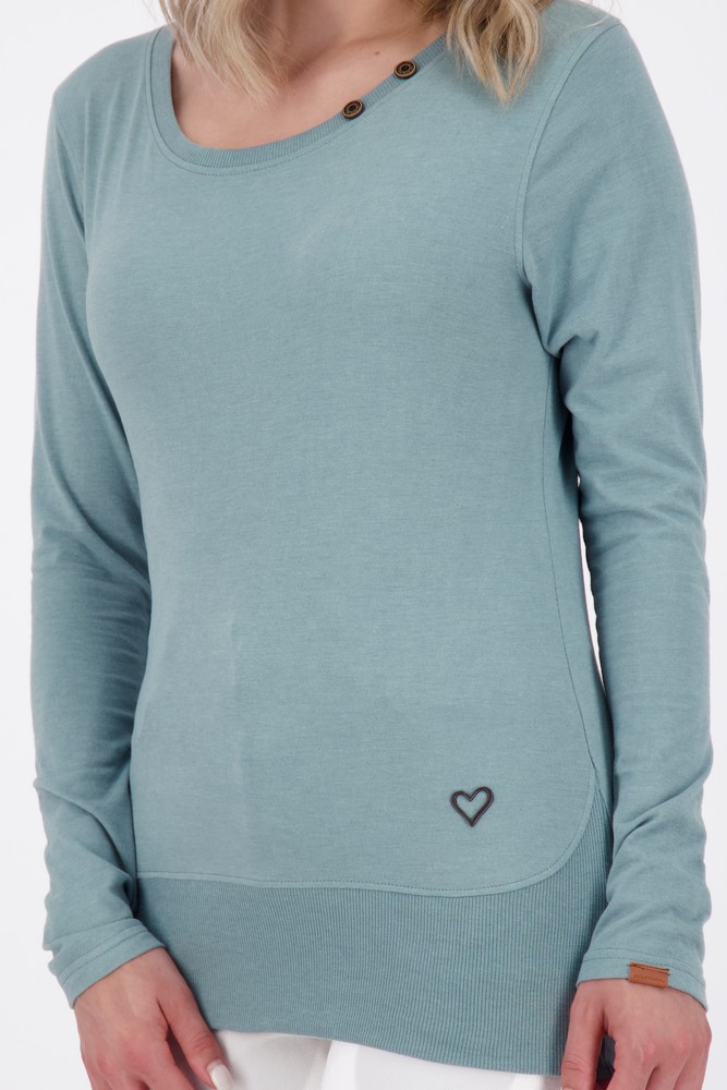 AlifeKickinDamenConnyAKALongsleevePacificMelange-2XL