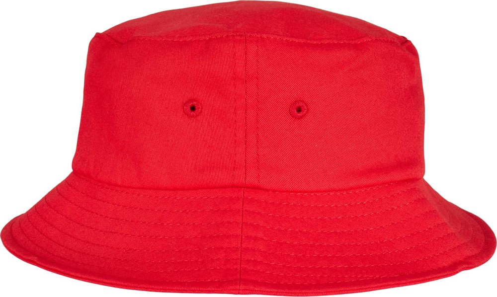 FlexfitKinderCottonTwillBucketHatKidsRed