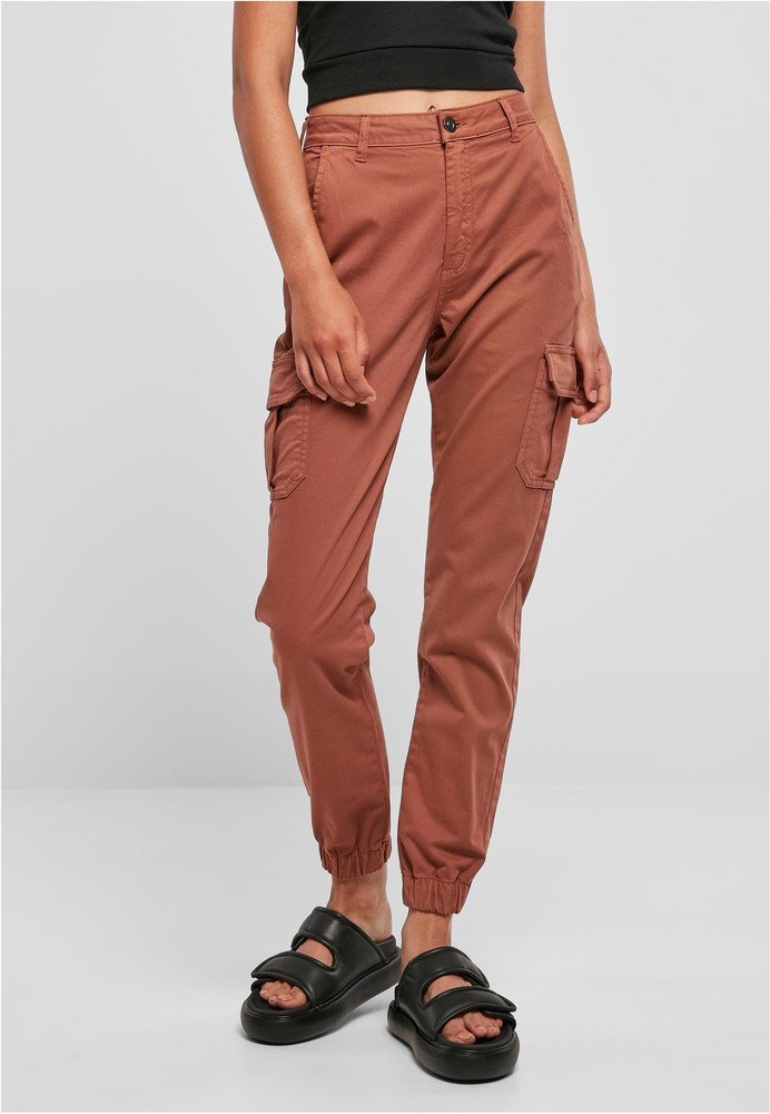 UrbanClassicsDamenHoseLadiesHighWaistCargoPants