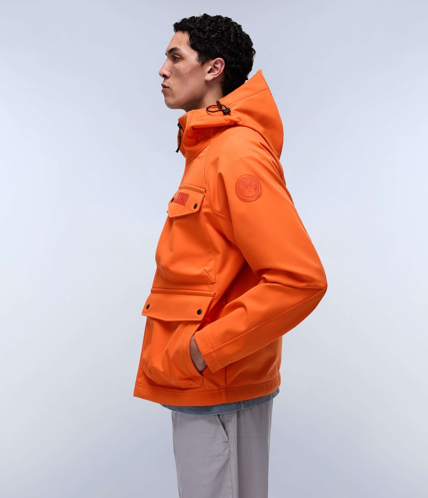 NapapijriAnorakA-RivaltoNP0A4ICPOrangeRed-XXL