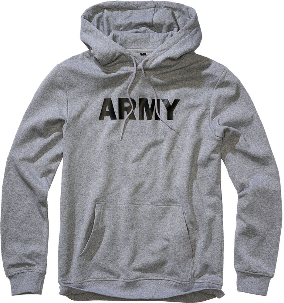 BranditArmyHoody9595GreyMelange-S