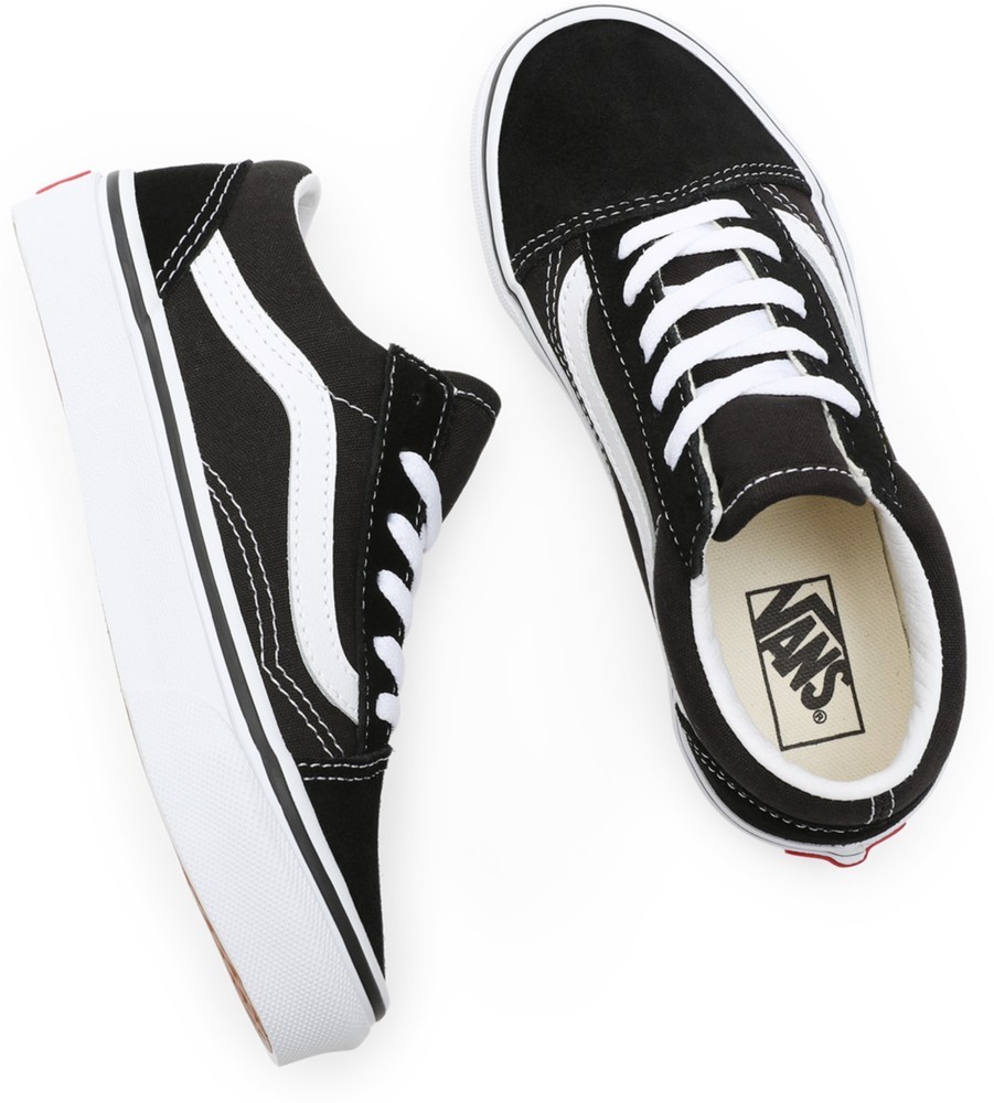 VansYouthUnisexKidsLifestyleClassicFTWSneakerUyOldSkoolBlackTrueWhite