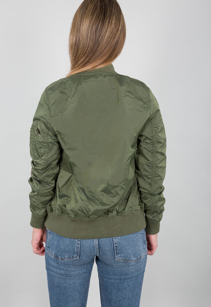 AlphaIndustriesDamenJackeMA-1TTWomenSage-Green