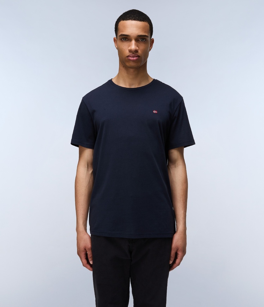 NapapijriSweatshirtSalisSsSumNP0A4H8DBlueMarine-XS