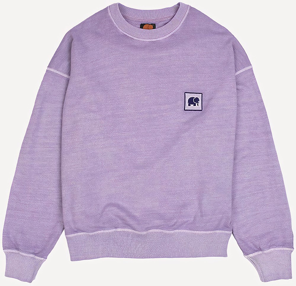 TrendsplantDamenSweaterWomensEspliegoPigmentDyedOversizedSweaterLavenderPurple-XS
