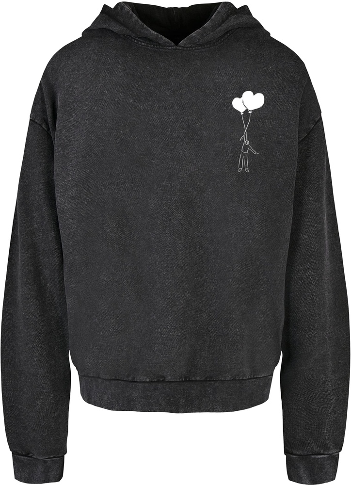 MerchcodeLoveInTheAirAcidWashedOversizeHoodyMP5012688