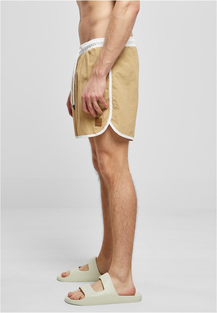 UrbanClassicsRetroSwimshortsWhiteUnionbeige-3XL