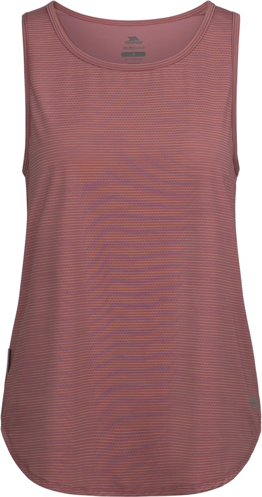 TrespassDamenTopKannalActiveVestLightMulberry-XXS