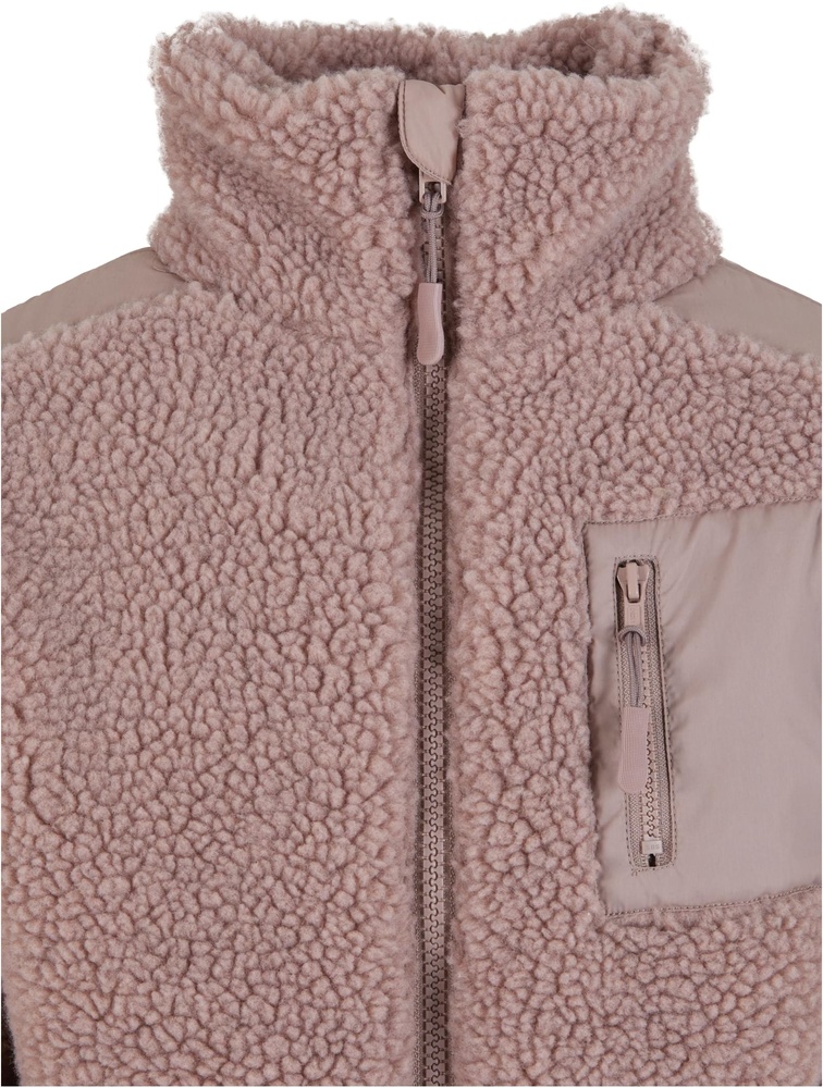 UrbanClassicsMdchenGirlsSherpaMixJacketUCK6068