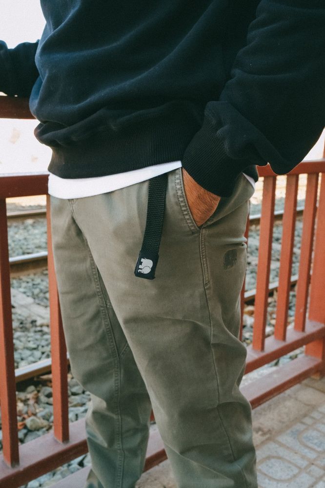 TrendsplantHoseEcodyeCottonClimberPantMentholGreen-XS