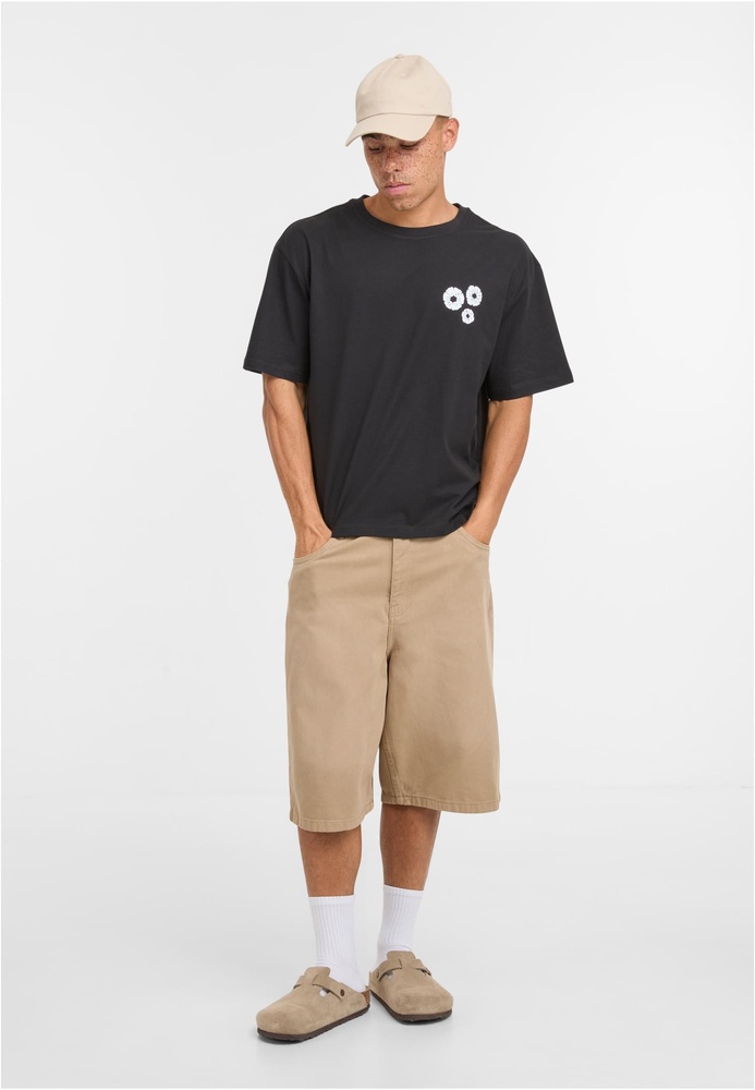 MisterTeeT-ShirtBoldFlowersCroppedOversizeMT4021