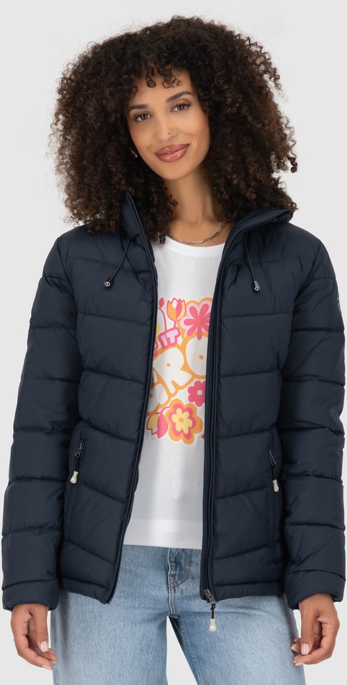 AlifeKickinDamenWinterjackeLirazAKAPufferJacket11452-9999Marine-L